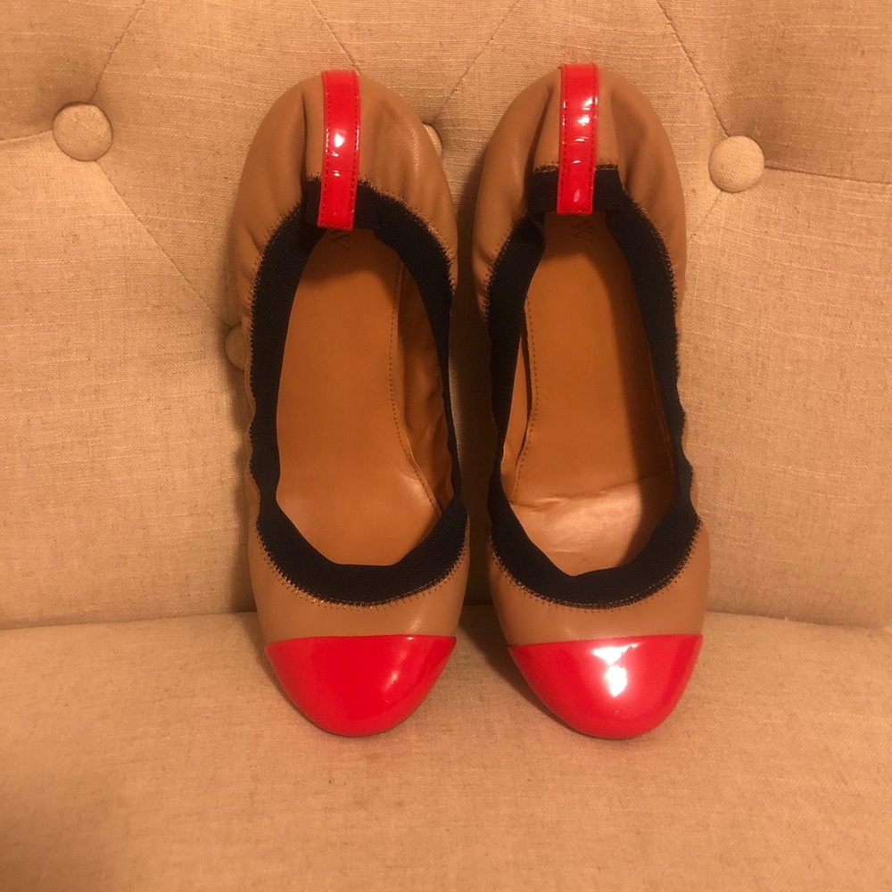 J. Crew Scrunch Flats